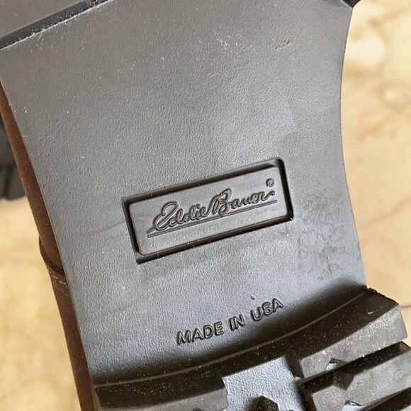 NEW! Eddie Bauer Made in USA Leather Desert Boots - Picture 10 of 10